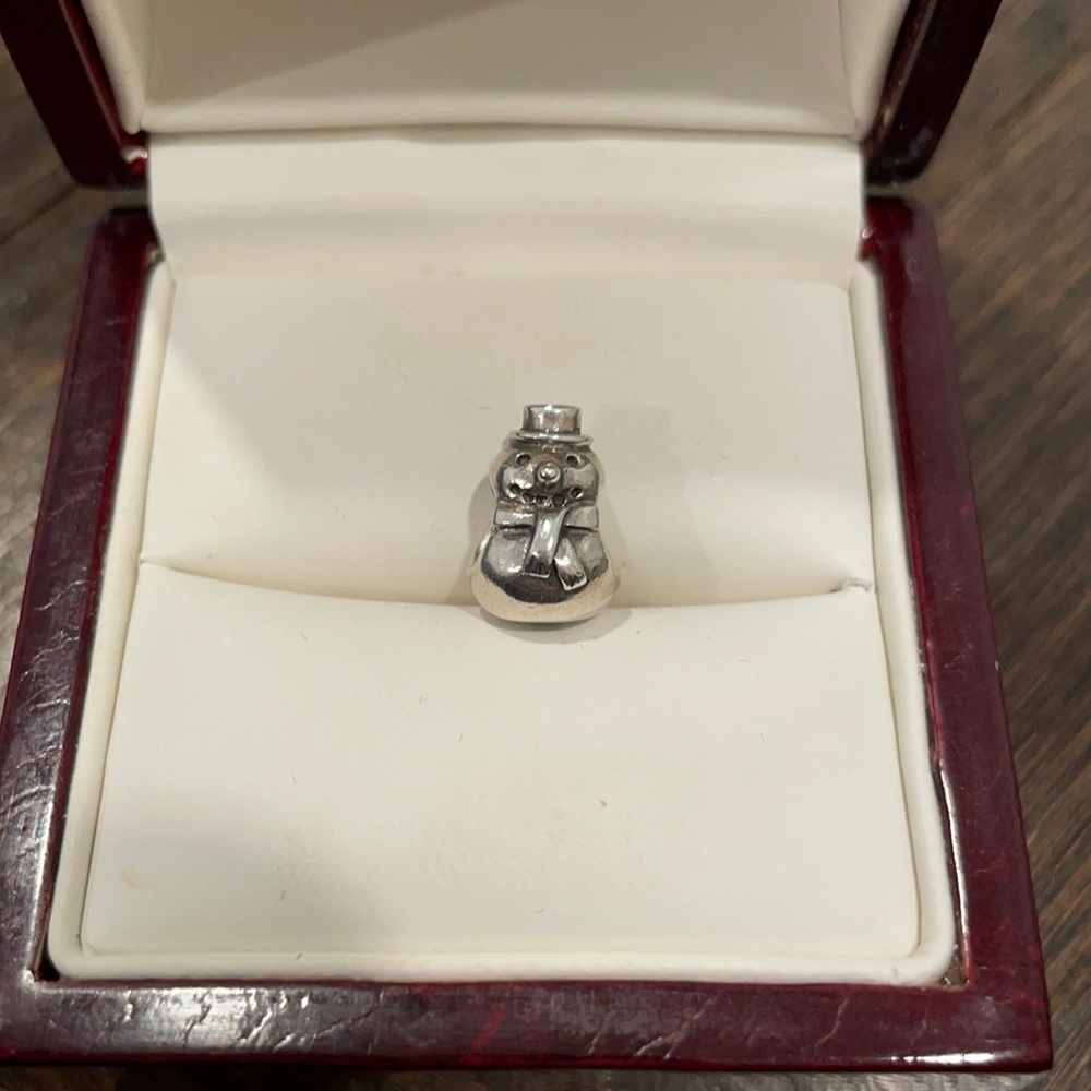 Pandora Snowman Charm - Retired